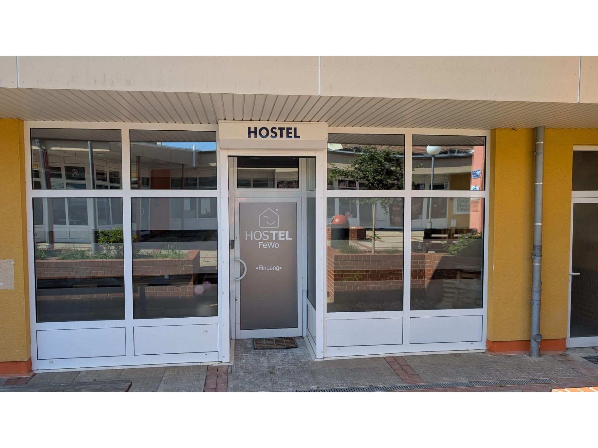 Eingang FeWo Hostel-Style